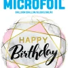 Premium Folieballong - "Happy Birthday"