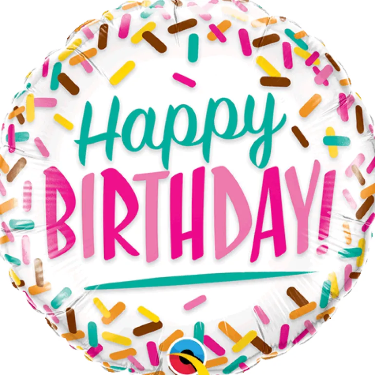 Premium Folieballong - "Happy Birthday"