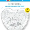 Premium Folieballong - "Just Married"
