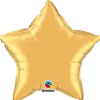 Premium Folieballong - Stjerne - Gull