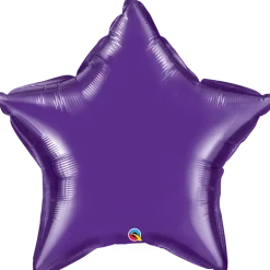 Premium Folieballong - Stjerne - Lilla