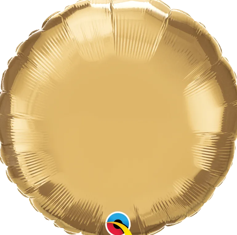 18R Chrome Gold - Rund (Pakket)