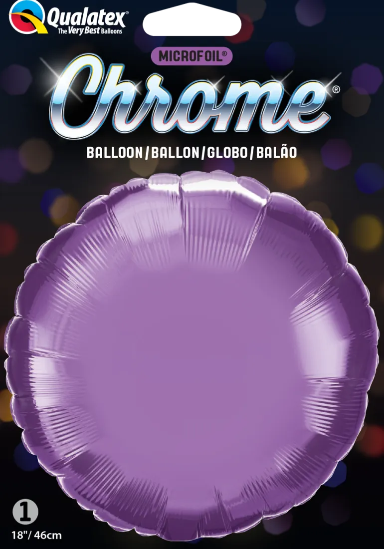 18R Chrome Purple - Rund (Pakket)