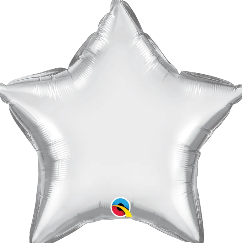 20ST Chrome Silver – Stjerne (Pakket)