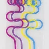 Sugerør - Squiggle - Assortert