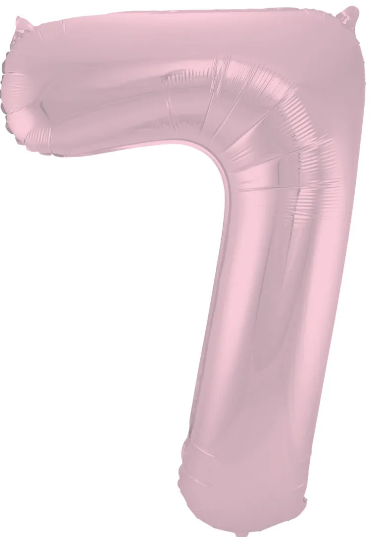 Tallballong - Nummer 7 -Pastel Rosa Matt