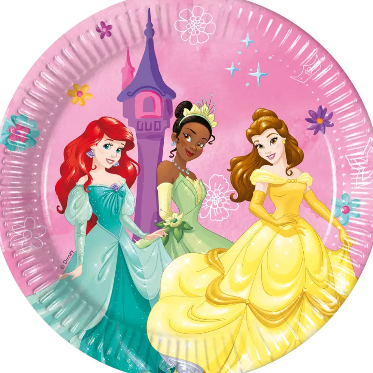 Tallerkener - Disney Prinsesse - Papp