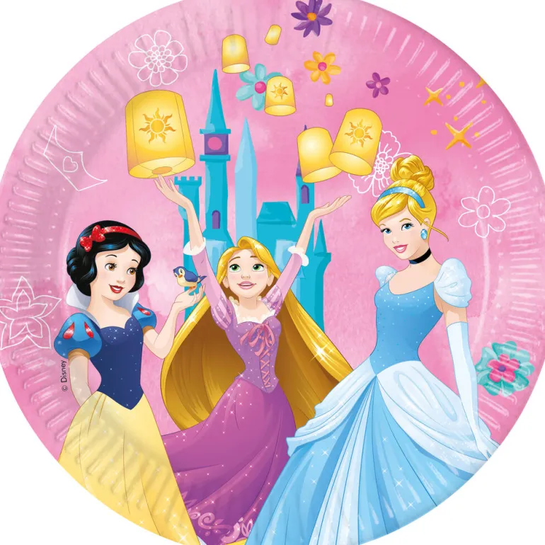 Tallerkener - Disney Prinsesse - Papp