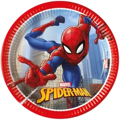 Tallerkener - Spiderman Crimefighter