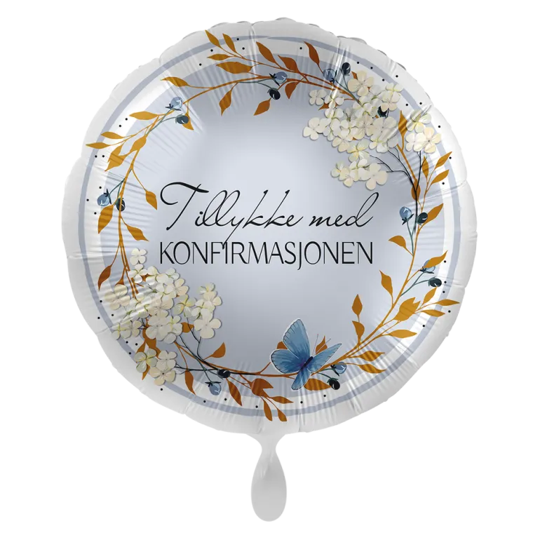 Tillykke med konfirmajsonen - Blå