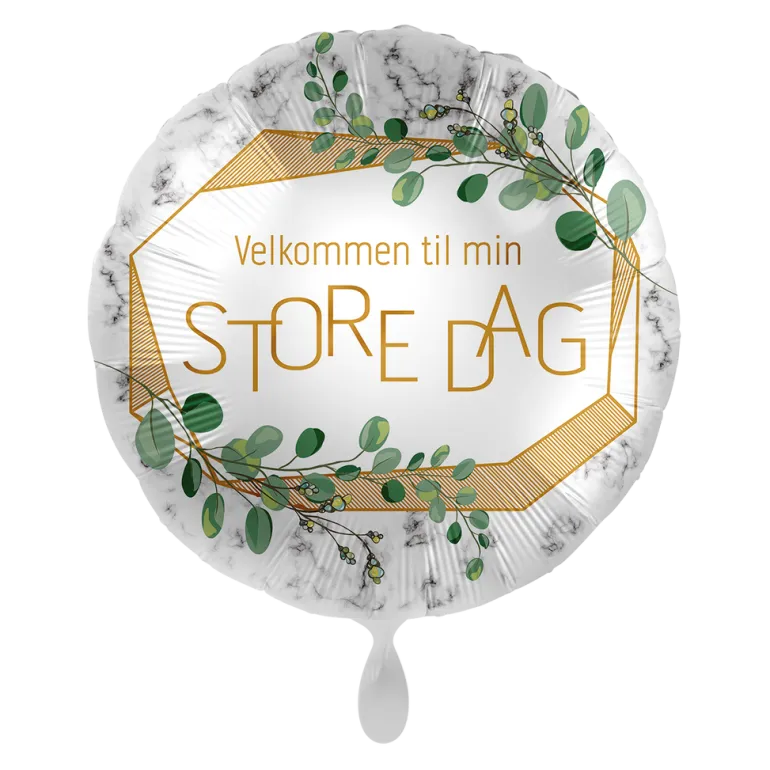 Velkommen til min store dag - Grønn