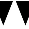 Vimpelbanner -Plast - Svart